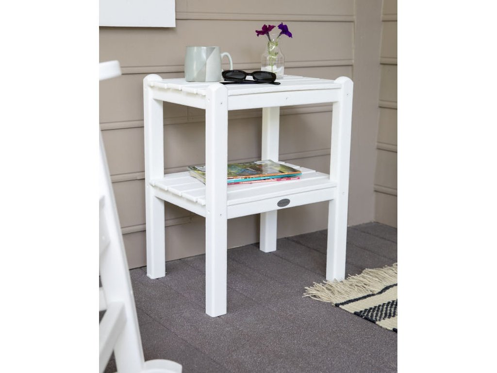 Two Shelf Side Table - Retreat Home Furniture