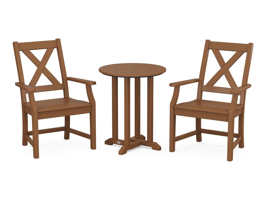 Braxton 3-Piece Round Dining Set Photo