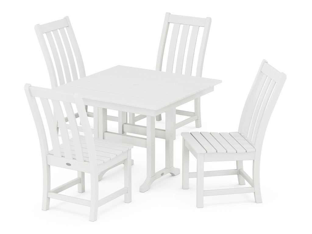 Vineyard Side Chair 5-Piece Farmhouse Dining Set Photo