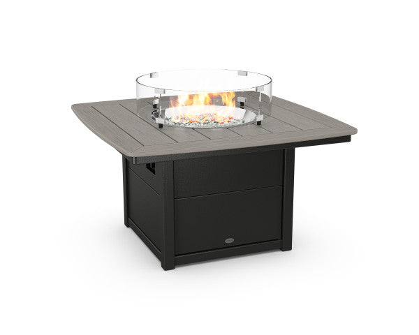 Nautical 42" Fire Pit Table | Natural Finish - Retreat Home Furniture