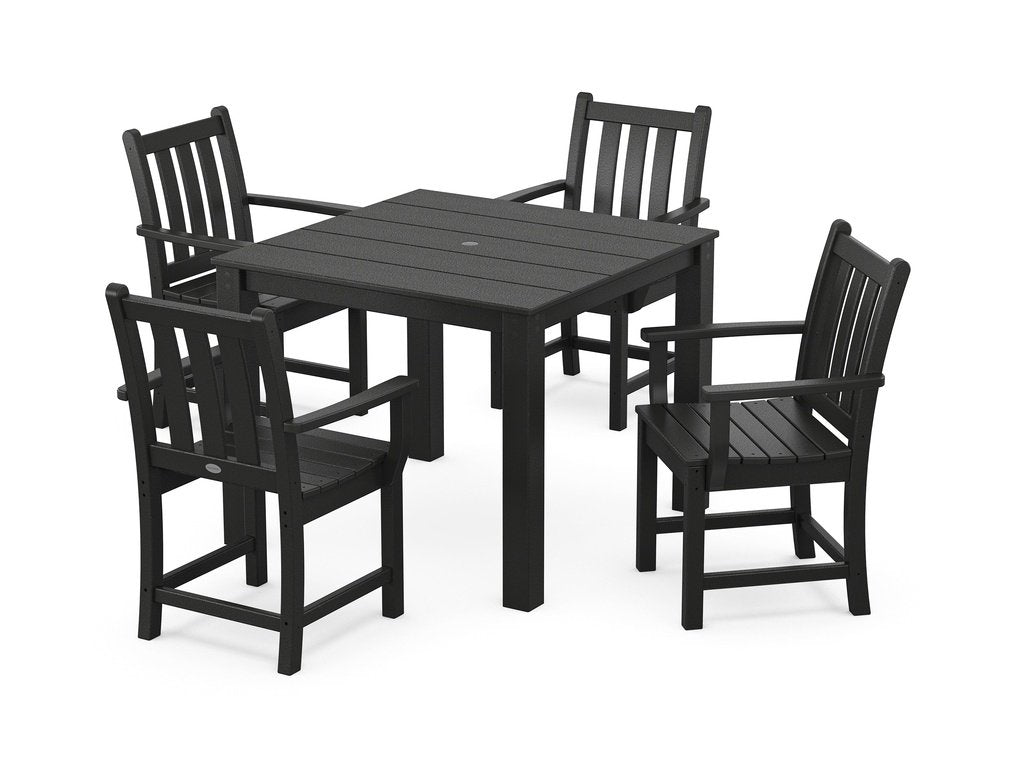 Traditional Garden 5-Piece Parsons Dining Set Photo