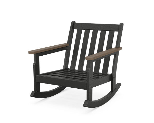 Vineyard Deep Seating Rocking Chair | Natural Finish - Retreat Home Furniture