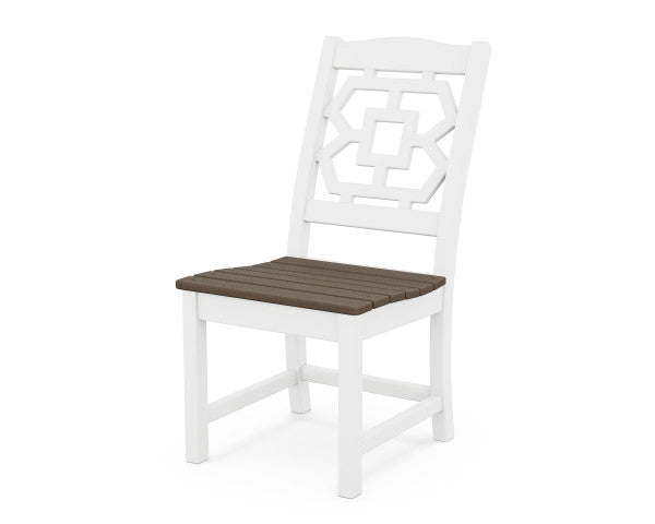 Chinoiserie Dining Side Chair | Natural Finish - Retreat Home Furniture