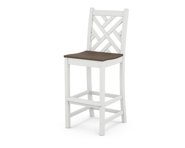 Chippendale Bar Side Chair | Natural Finish - Retreat Home Furniture