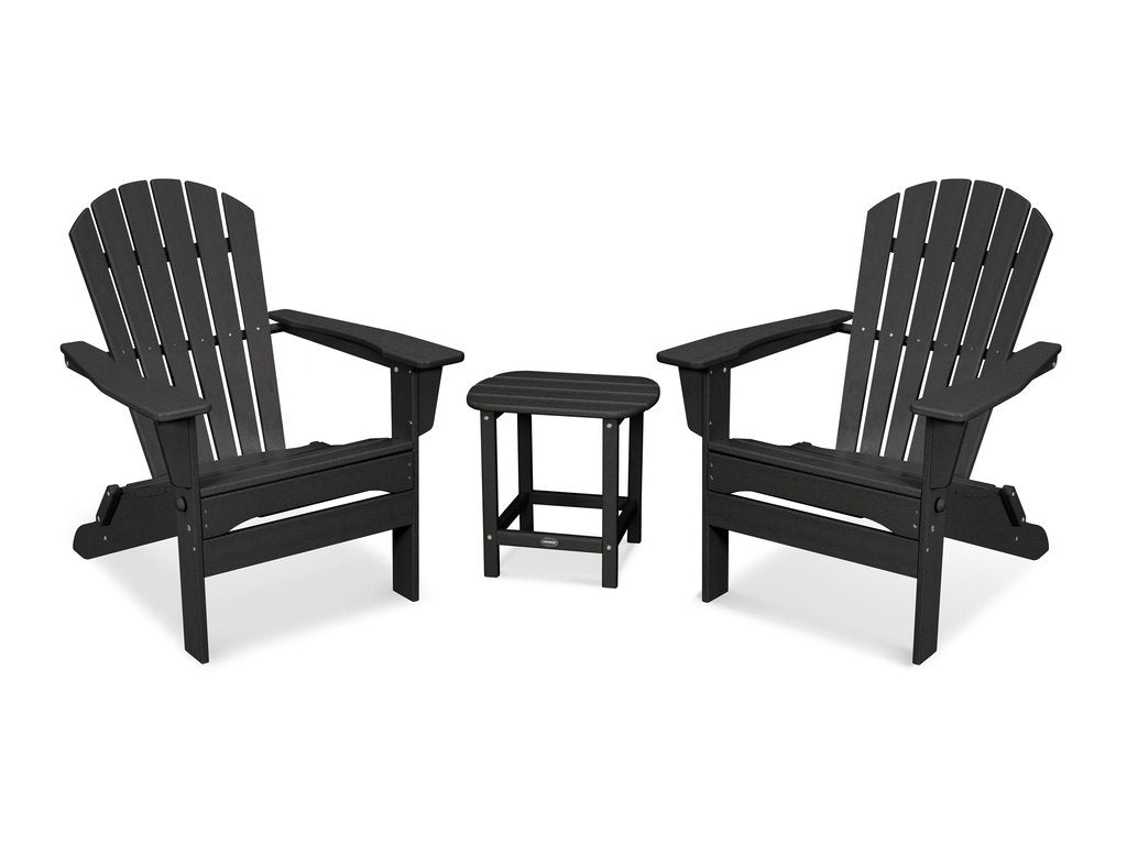 South Beach 3-Piece Folding Adirondack Set Photo