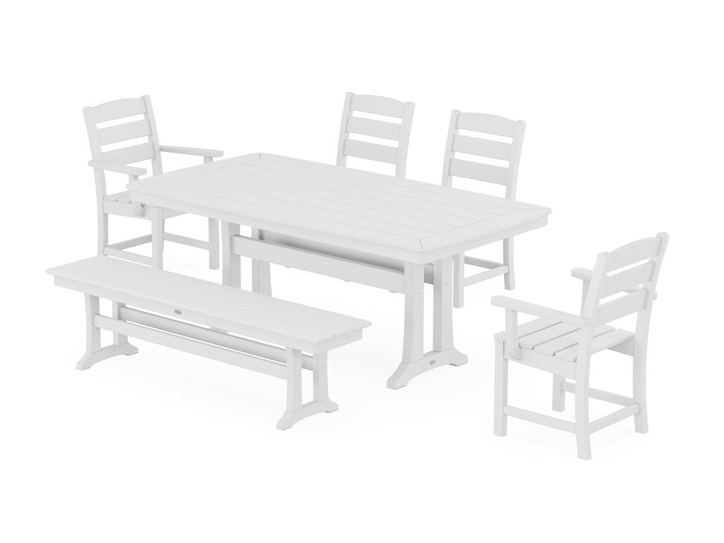 Lakeside 6-Piece Dining Set with Trestle Legs Photo