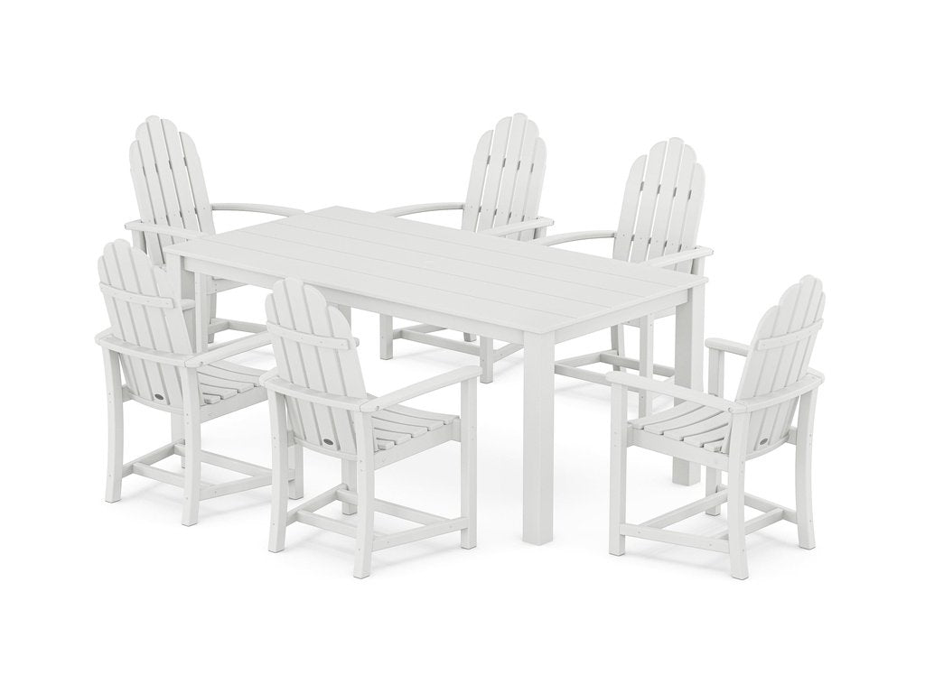 Classic Adirondack 7-Piece Parsons Dining Set Photo