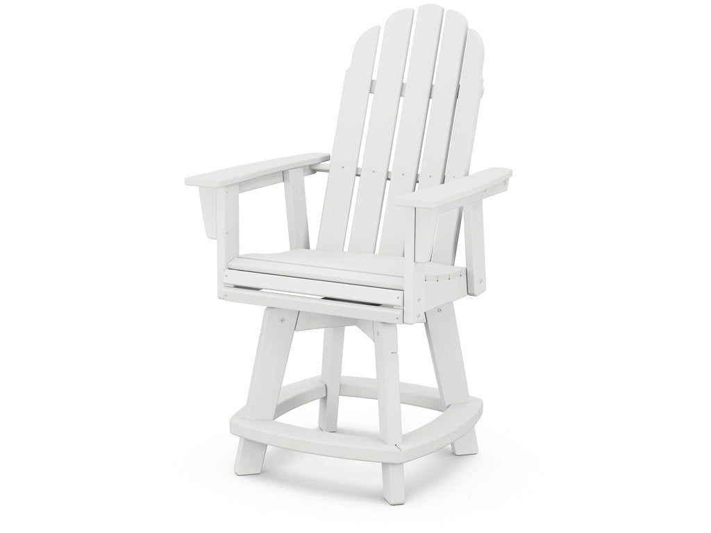 Vineyard Curveback Adirondack Swivel Counter Chair Photo