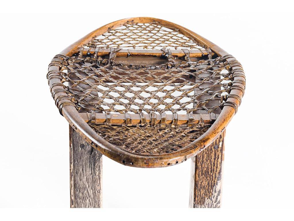 Rustic Accents Snow Shoe End Table