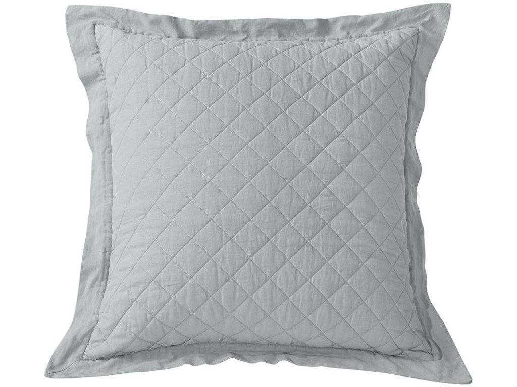 Linen Quilted Euro Sham