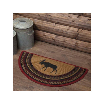 Jute Moose Welcome Rug