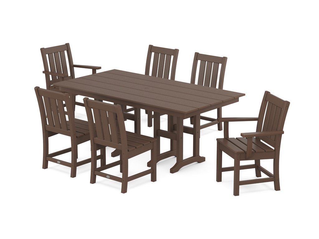 Oxford 7-Piece Farmhouse Dining Set Photo