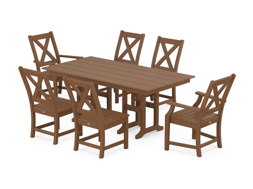 Braxton 7-Piece Farmhouse Dining Set Photo