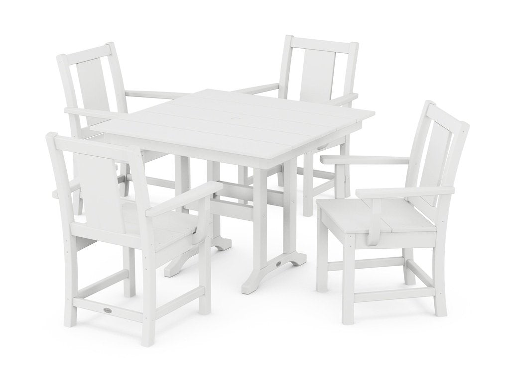 Prairie 5-Piece Farmhouse Dining Set Photo