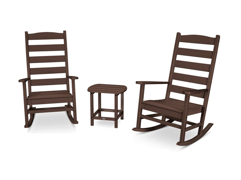 Shaker 3-Piece Porch Rocking Chair Set Photo