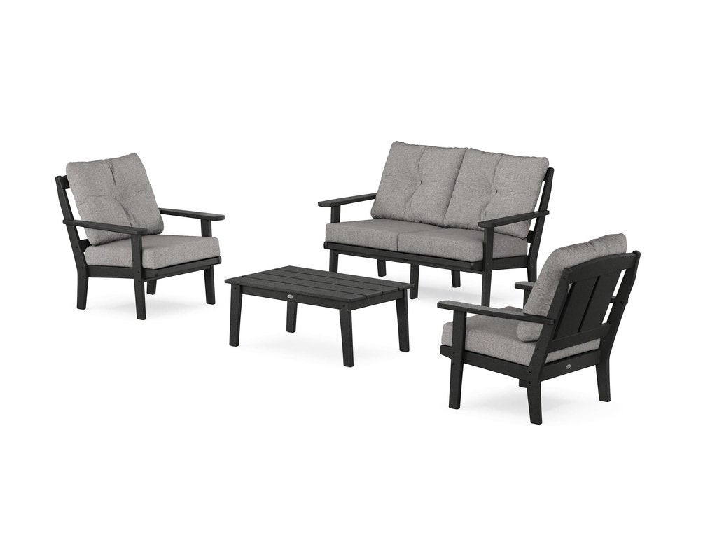 Mission 4-Piece Deep Seating Set with Loveseat Photo