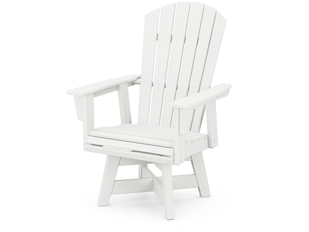 Nautical Curveback Adirondack Swivel Dining Chair Photo