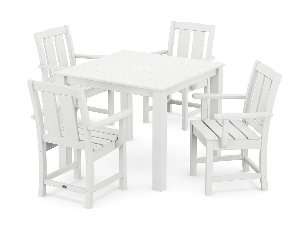 Mission 5-Piece Parsons Dining Set Photo