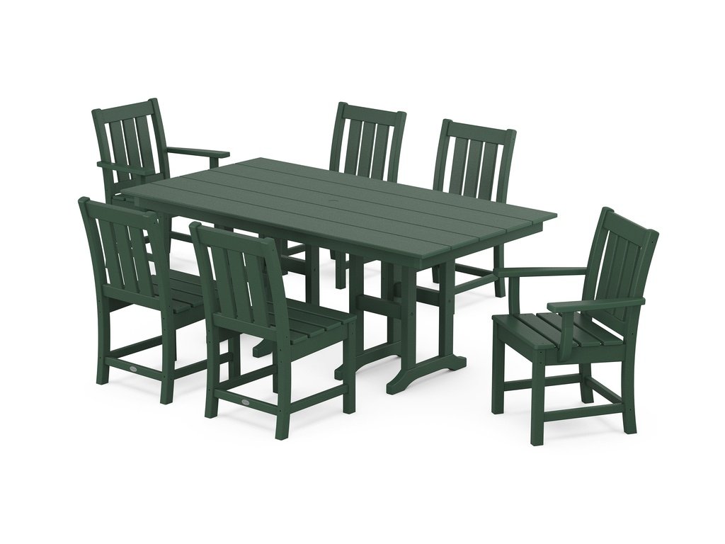 Oxford 7-Piece Farmhouse Dining Set Photo