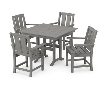 Mission 5-Piece Farmhouse Dining Set Photo