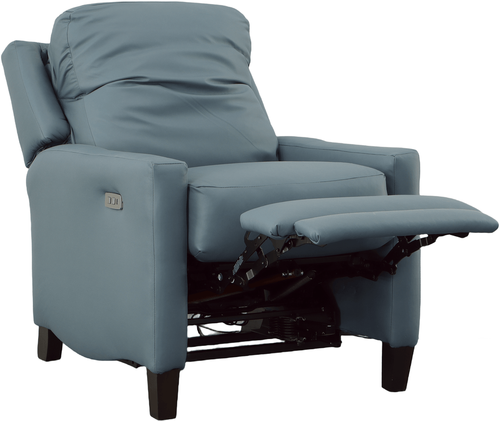 Bungalow Leather Recliner with Power Headrest