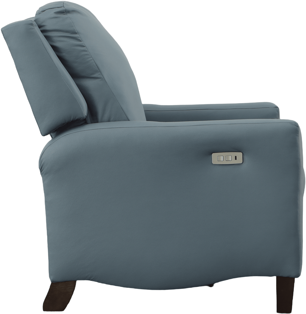 Bungalow Leather Recliner with Power Headrest