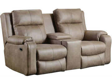 Marvel Loveseat w/Center Console - Retreat Home Furniture