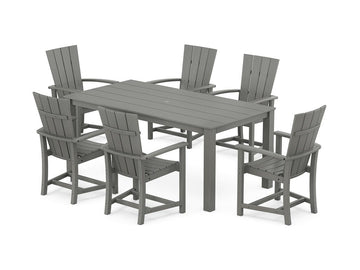 Quattro 7-Piece Parsons Dining Set Photo