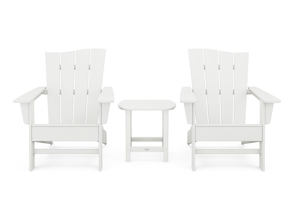 Wave 3-Piece Adirondack Chair Set Photo