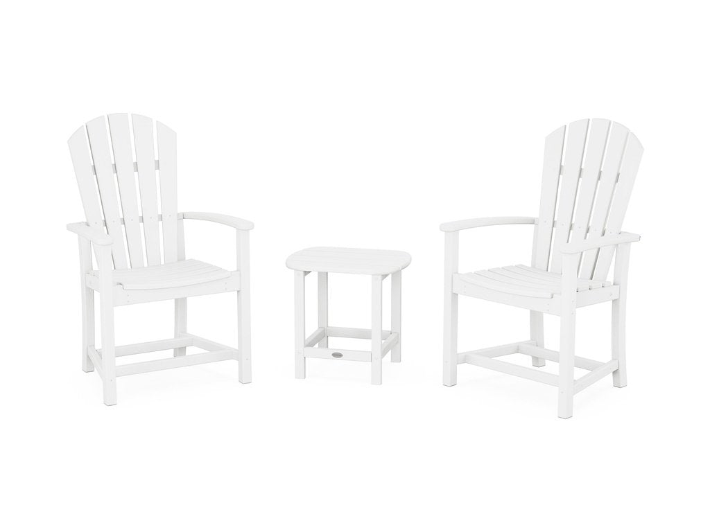 Palm Coast 3-Piece Upright Adirondack Chair Set Photo