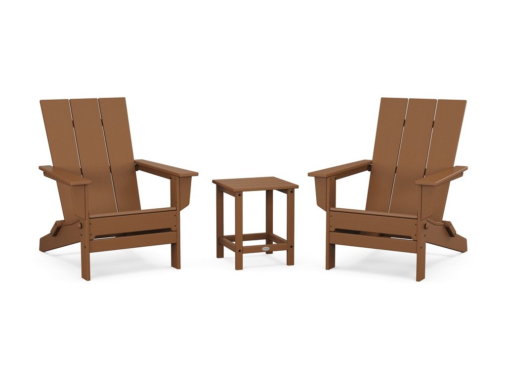 3-Piece Modern Studio Folding Adirondack Set Photo