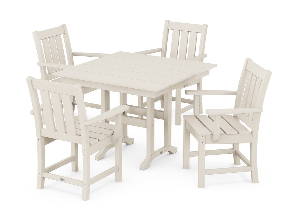 Oxford 5-Piece Farmhouse Dining Set Photo