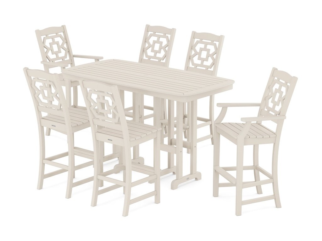 Chinoiserie 7-Piece Bar Set Photo