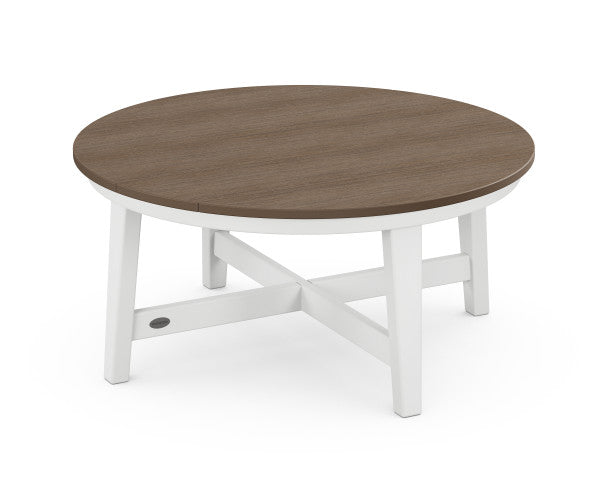 Newport 36" Round Coffee Table | Natural Finish - Retreat Home Furniture