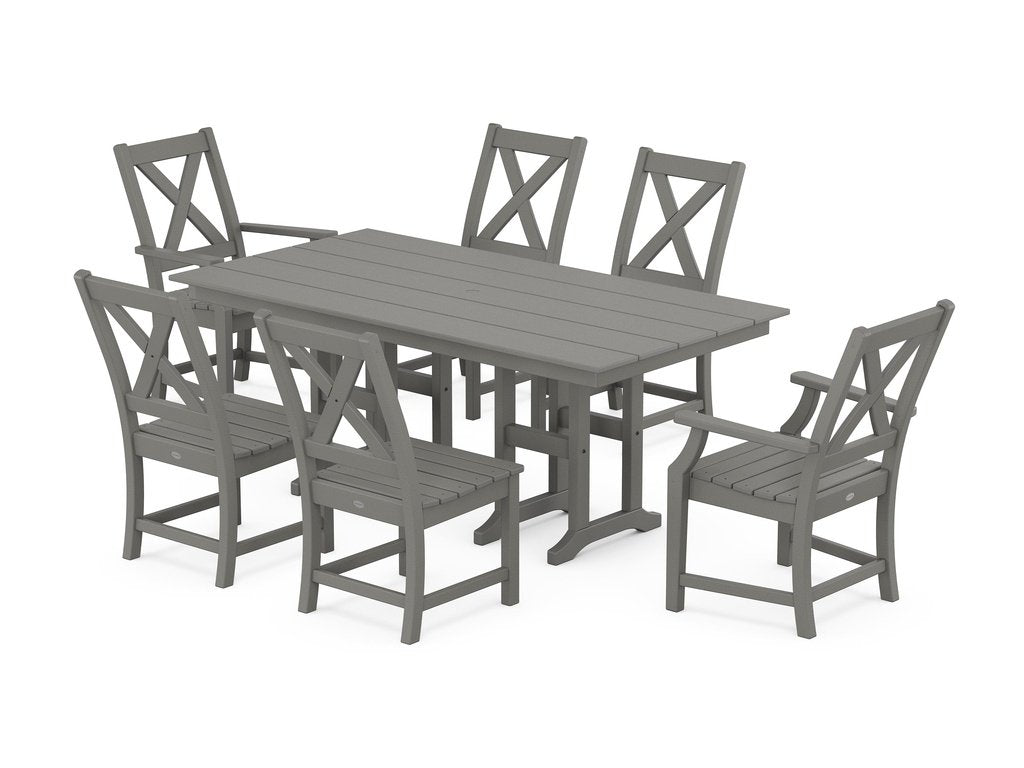 Braxton 7-Piece Farmhouse Dining Set Photo