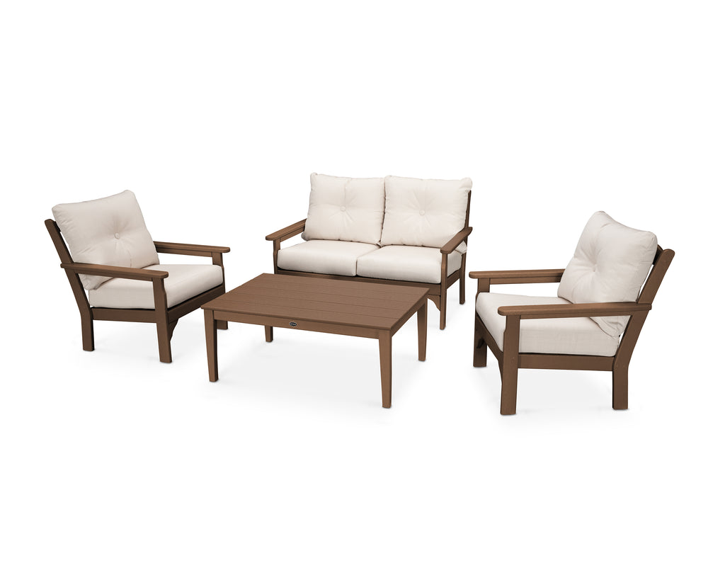 Vineyard 4-Piece Deep Seating Set - Retreat Home Furniture