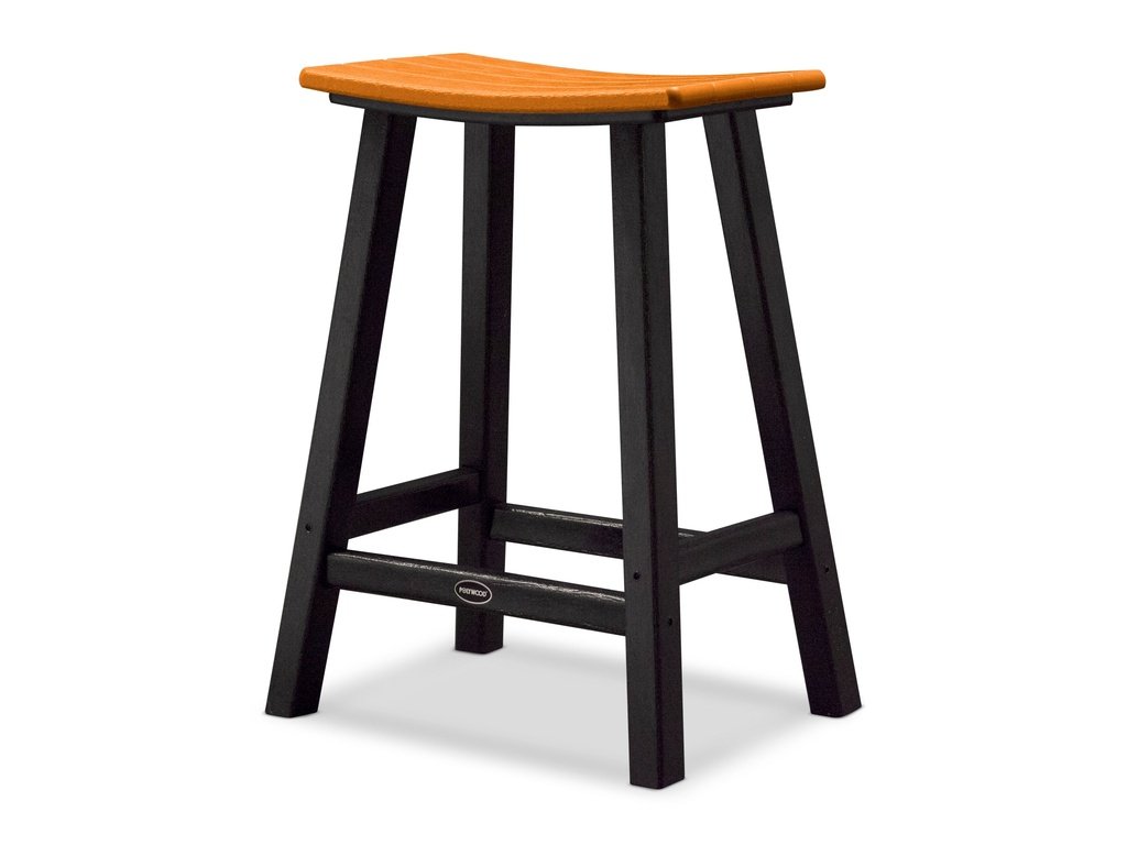 Contempo 24" Saddle Counter Stool Photo