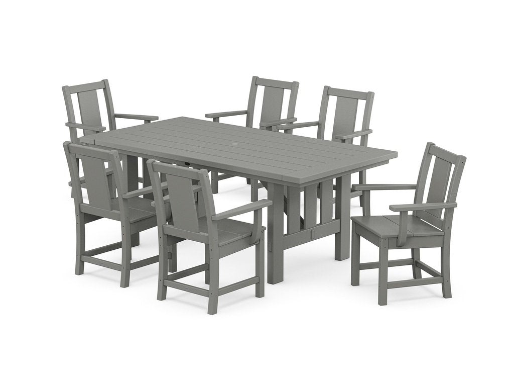 Prairie Arm Chair 7-Piece Mission Dining Set Photo