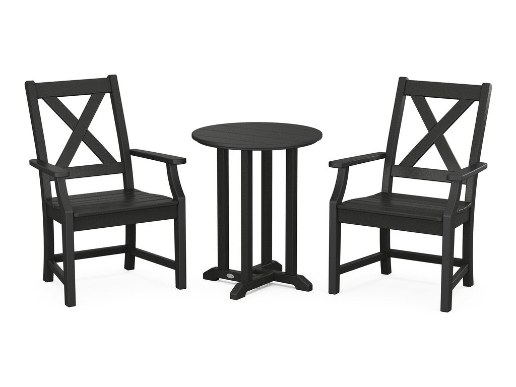 Braxton 3-Piece Round Dining Set Photo