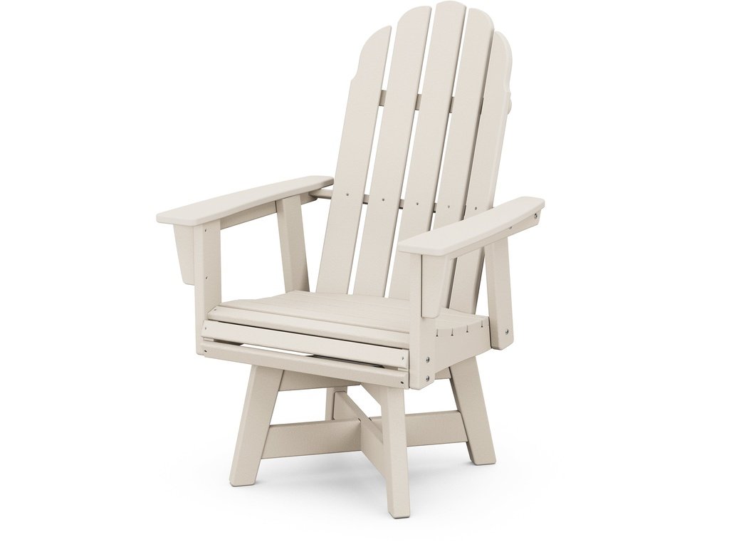 Vineyard Curveback Adirondack Swivel Dining Chair Photo