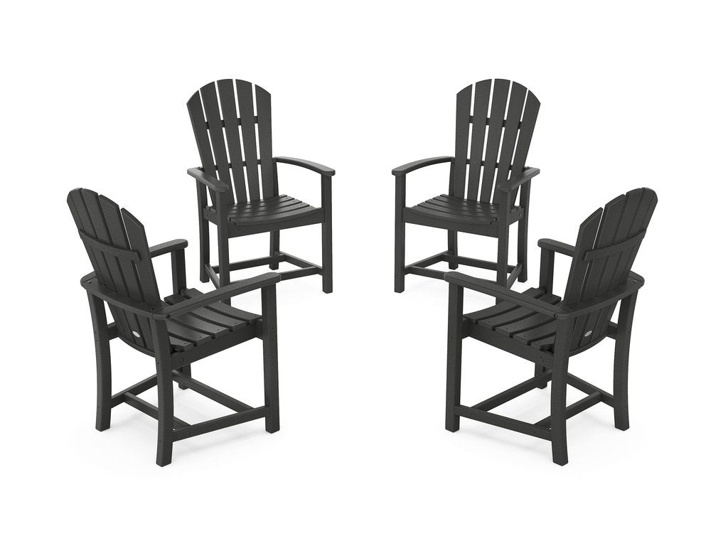 Palm Coast 4-Piece Upright Adirondack Conversation Set Photo