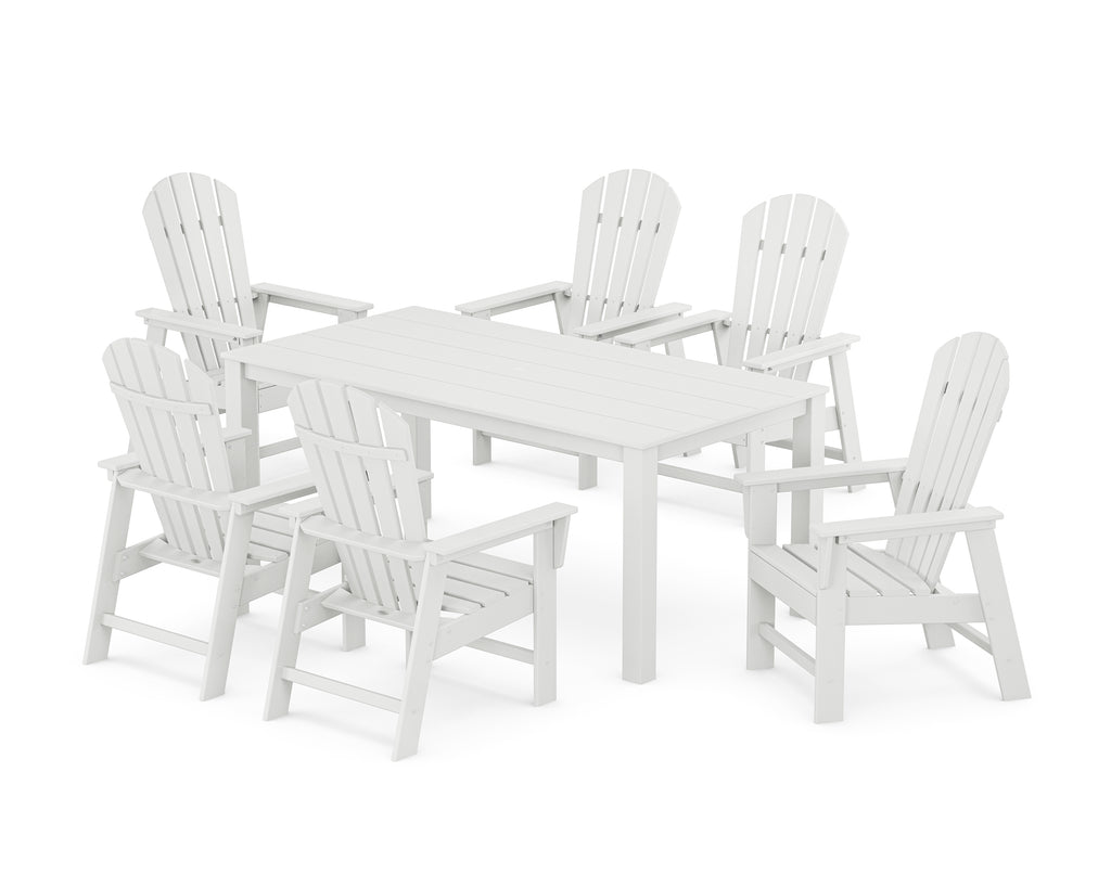 South Beach 7-Piece Parsons Dining Set Photo