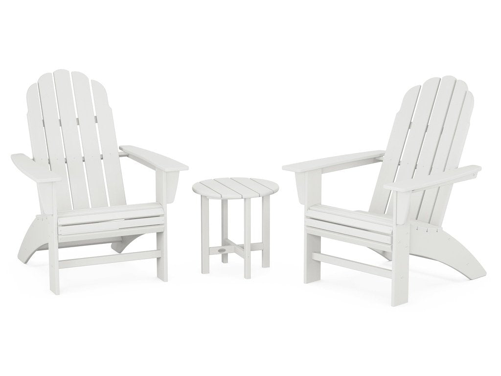 Vineyard 3-Piece Curveback Adirondack Set Photo