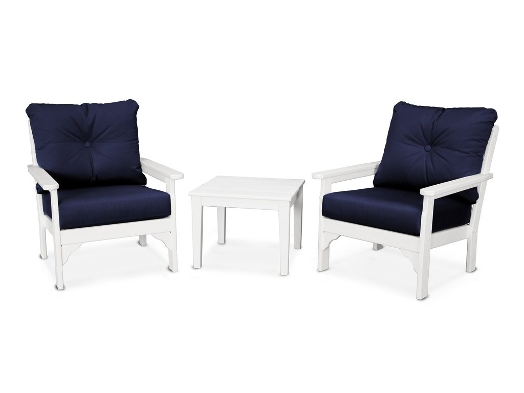 Vineyard 3-Piece Deep Seating Set Photo