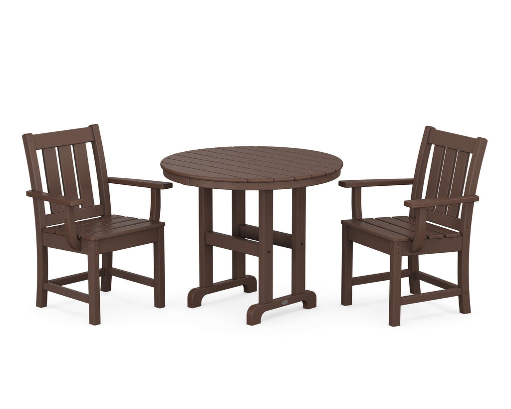 Oxford 3-Piece Farmhouse Dining Set Photo