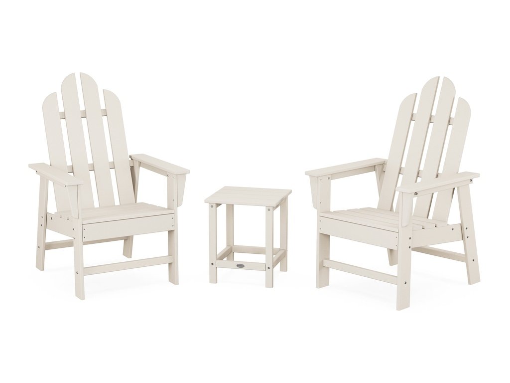 Long Island 3-Piece Upright Adirondack Chair Set Photo