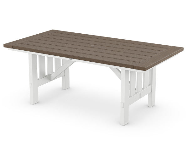 Mission 39" x 75" Dining Table | Natural Finish - Retreat Home Furniture