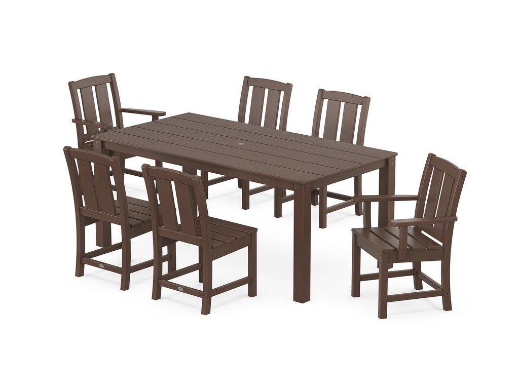 Mission 7-Piece Parsons Dining Set Photo