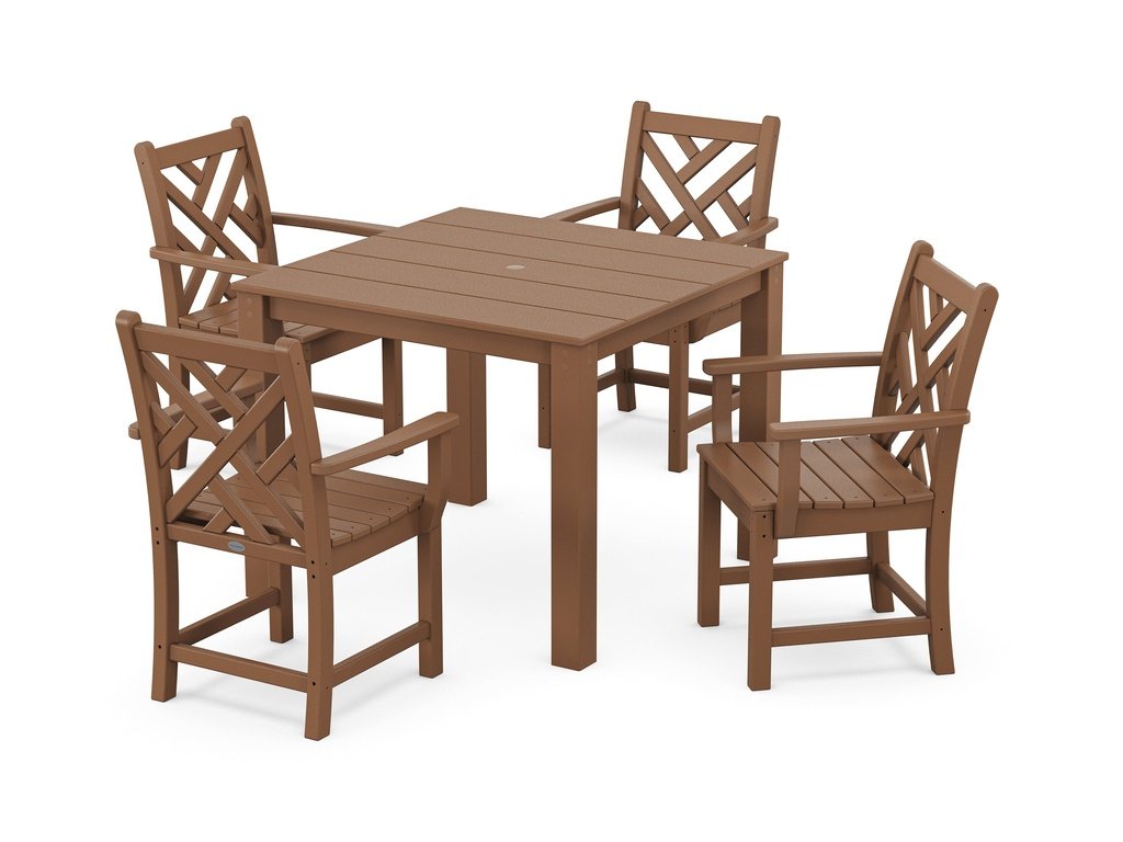 Chippendale 5-Piece Parsons Dining Set Photo