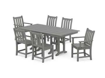 Traditional Garden 7-Piece Farmhouse Dining Set Photo